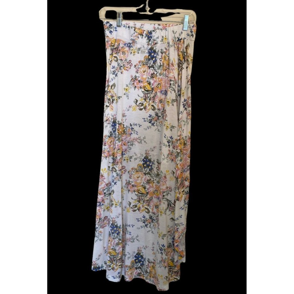 Billabong Women High-Low Floral Maxi Skirt Sz S Viscose - Picture 4 of 9